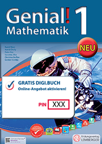 Beispiel einer Schulbuch-Titelseite mit einer Code-Box.